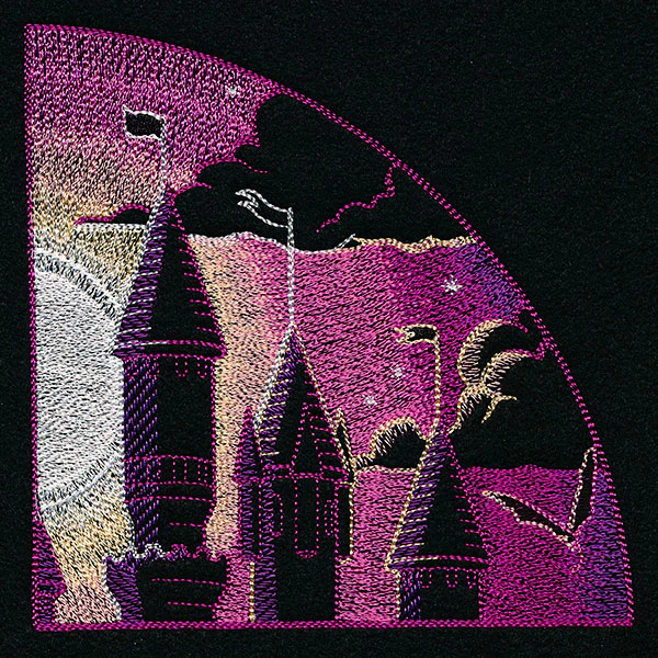 Fairytale Castle Scene Panel 2 - Image 5