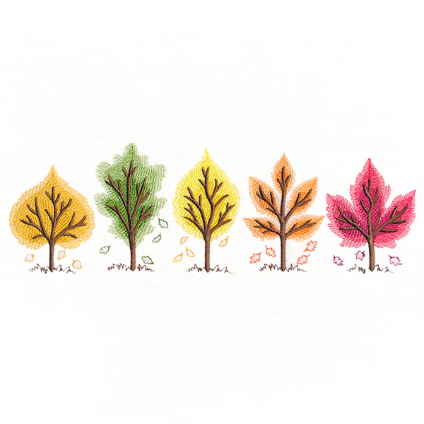 Falling Leaves Border - Image 7