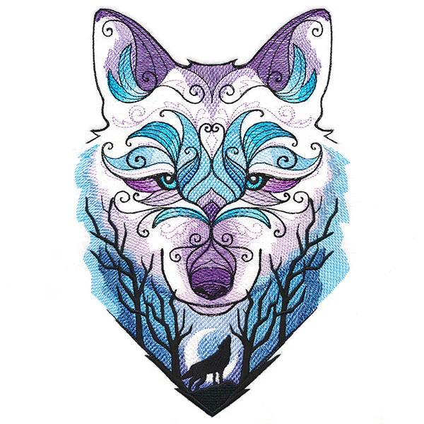 Fantastic Moonlit Wolf Scene - Image 7