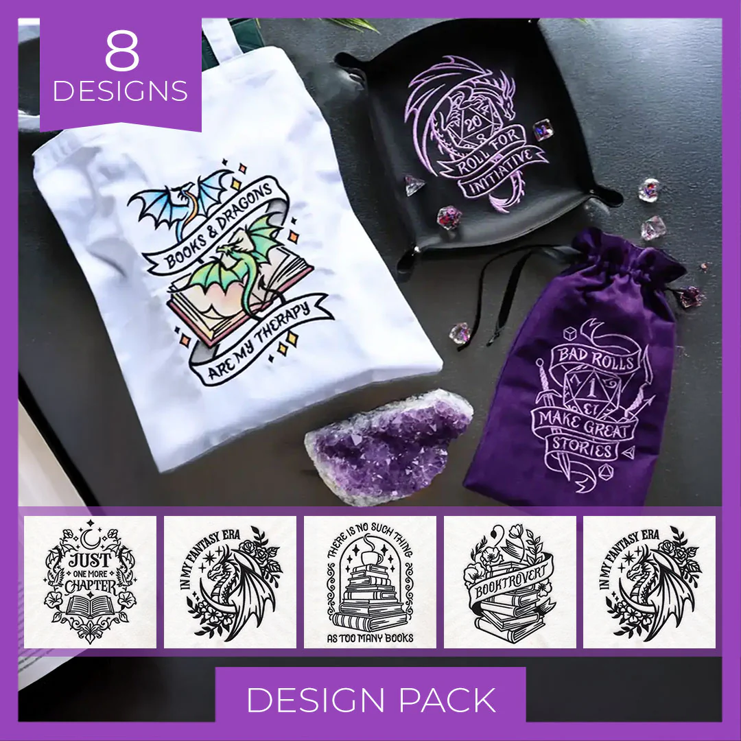 Read, Roll, Repeat Design Pack