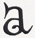 Fantasy Letter A - Lowercase - Image 3