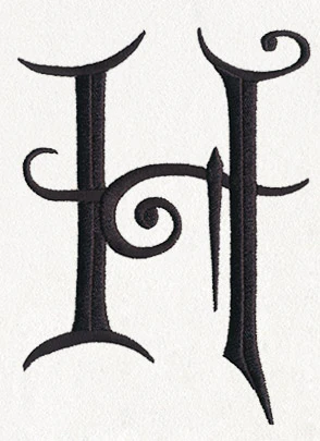 Fantasy Letter H - Uppercase - Image 2