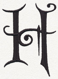 Fantasy Letter H - Uppercase - Image 3