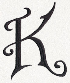 Fantasy Letter K - Uppercase - Image 3