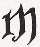 Fantasy Letter M - Lowercase - Image 3