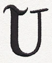 Fantasy Letter U - Lowercase - Image 3