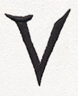 Fantasy Letter V - Lowercase - Image 3