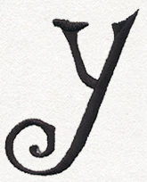 Fantasy Letter Y - Lowercase - Image 3