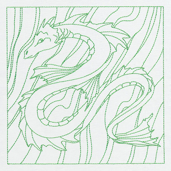 Fantasy Quilting - Sea Creature - Image 2