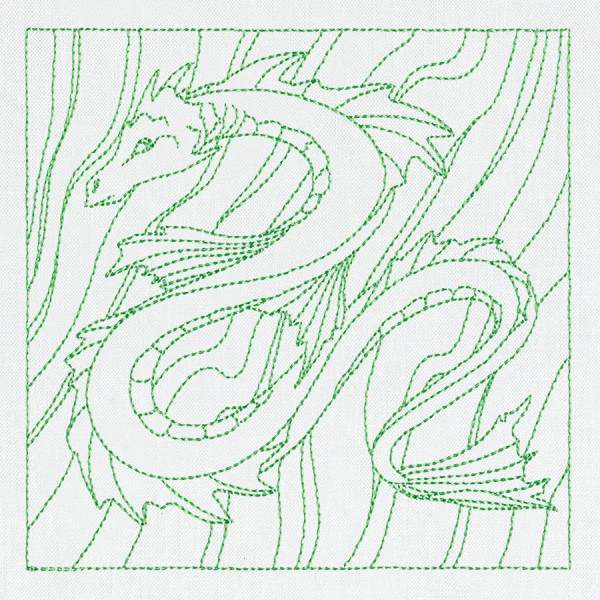Fantasy Quilting - Sea Creature - Image 4