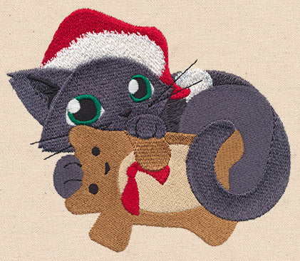 Feline Festive - Teddy Bear Kitty - Image 3