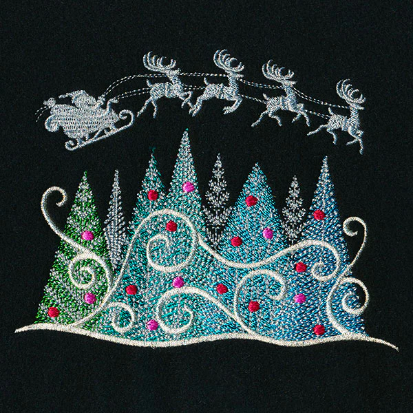 Festive Christmas Forest - Image 3