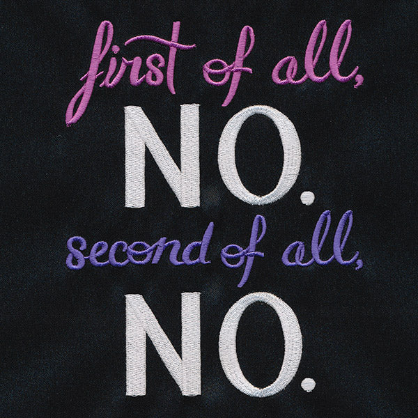 First of All No - Image 3