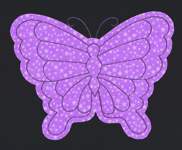 Flash Stitch - Butterfly (Applique) - Image 2
