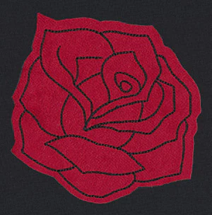 Flash Stitch - Rose (Applique) - Image 5