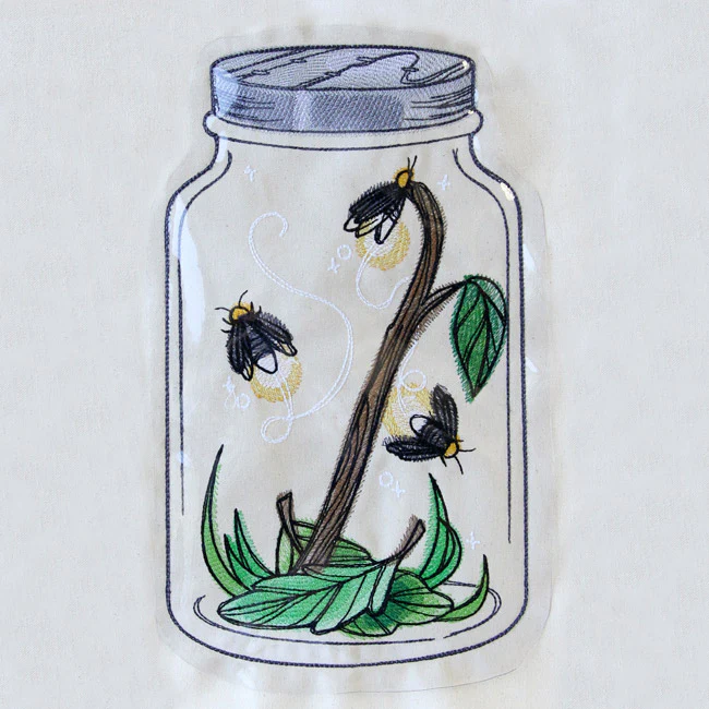 Flickering Fireflies (Vinyl Applique) - Image 5