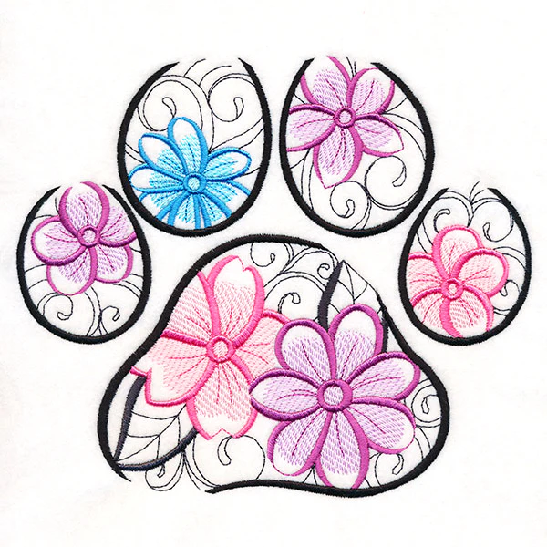 Floral Pawprint - Image 6