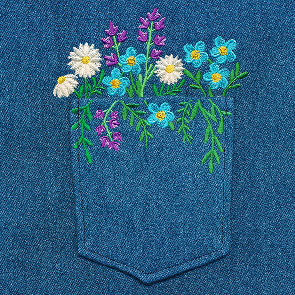 Flourish and Grow Flowers Pocket - Image 6
