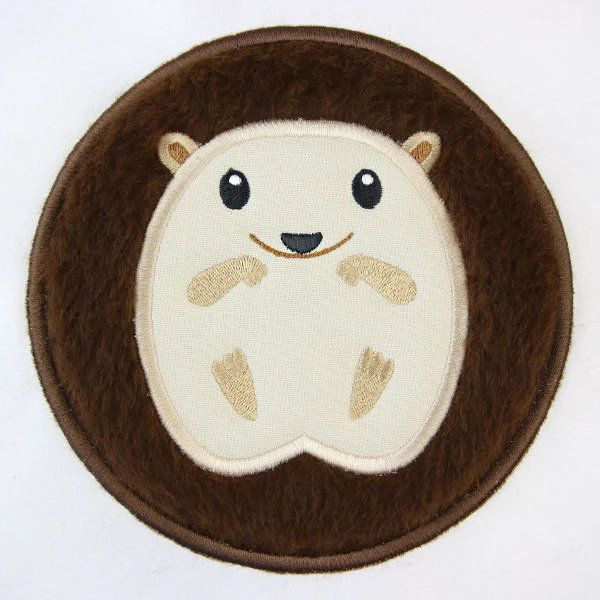 Fluffy Critters Hedgehog (Applique) - Image 4