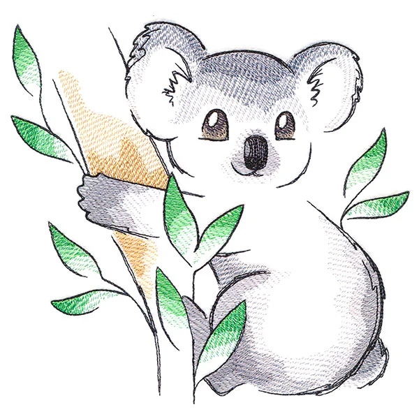 Fluffy Koala