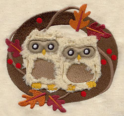 Fluffy Owls (Applique) - Image 2