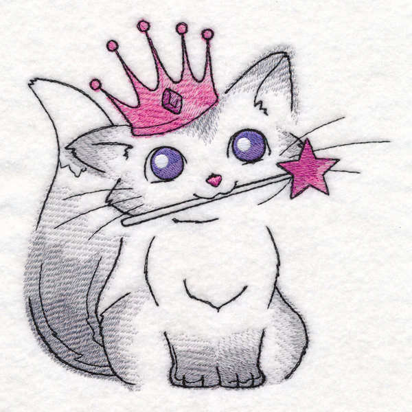 Fluffy Princess Kitty - Image 2