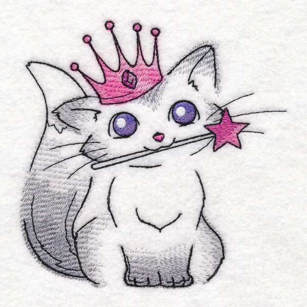 Fluffy Princess Kitty - Image 3