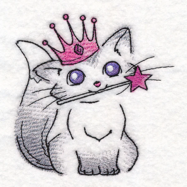 Fluffy Princess Kitty - Image 4