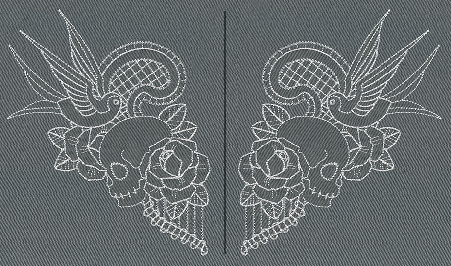 Folk Tattoo Neckline (Split) - Image 4