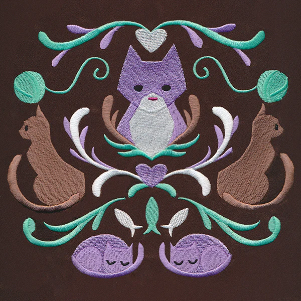 Folksy Feline Crest - Image 5