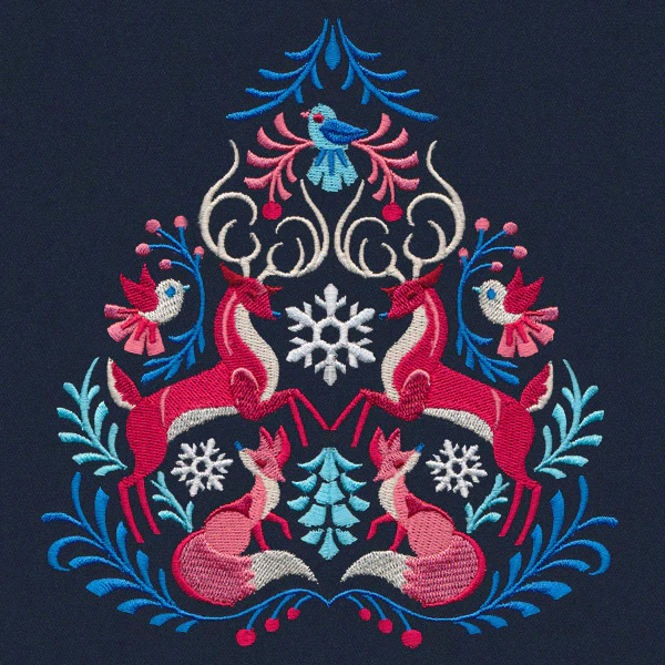 Folksy Winter Woodland Crest - Image 2