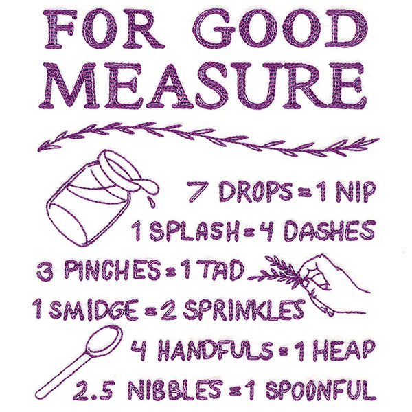 For Good Measure Cooking Chart - Image 3