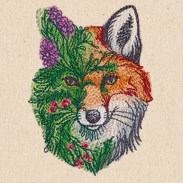 Fox in Flowers - Image 4