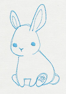 Friends Border - Bunny