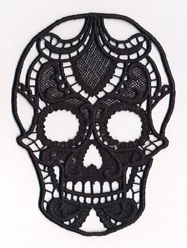 Frightfully Fashionable Skull (Lace) - Image 2