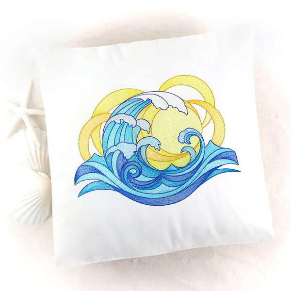 From Day to Night Ocean Wave Sun and Moon Feature - Image 8