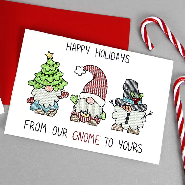 From Our Gnome To Yours (Cardstock) - Image 6