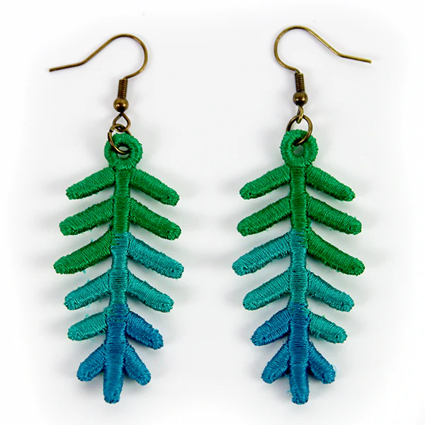 Frond of You Earrings (Freestanding) - Image 2