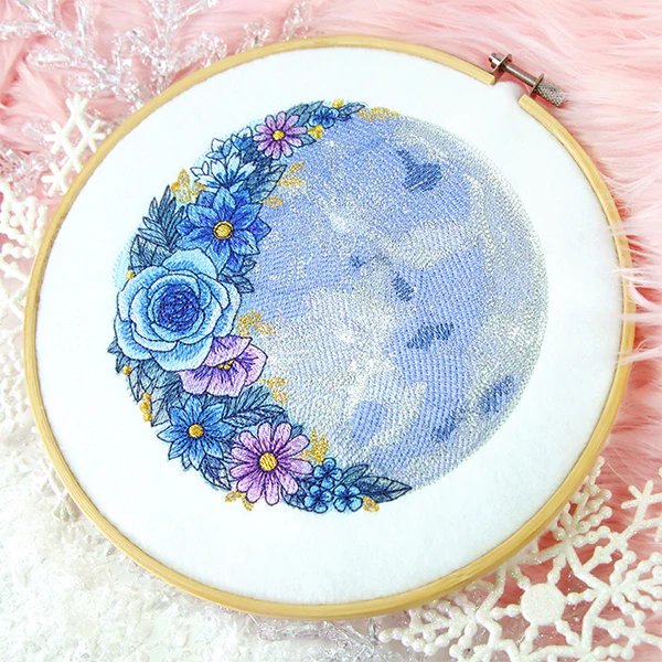 Full Moon in Flowers - Image 2