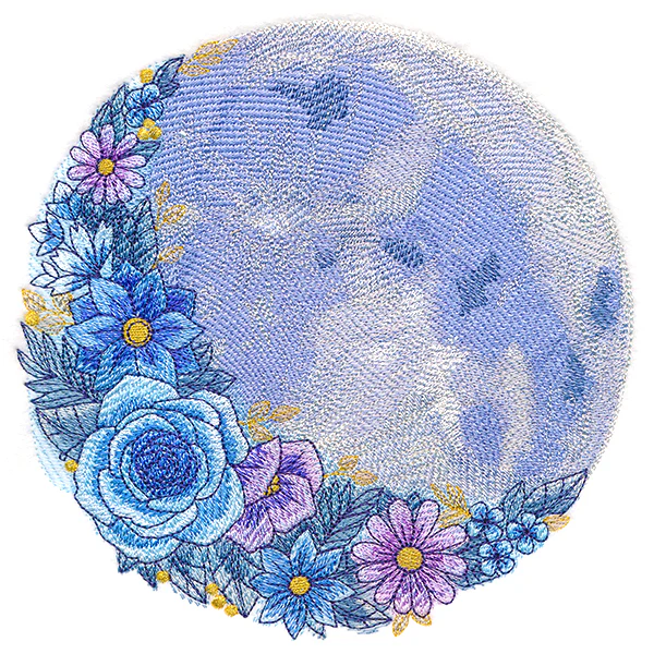 Full Moon in Flowers - Image 3