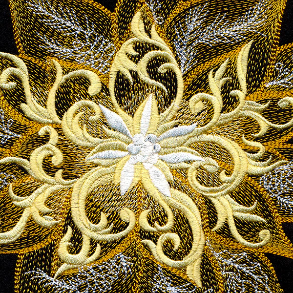 Gilded Christmas Poinsettia - Image 6
