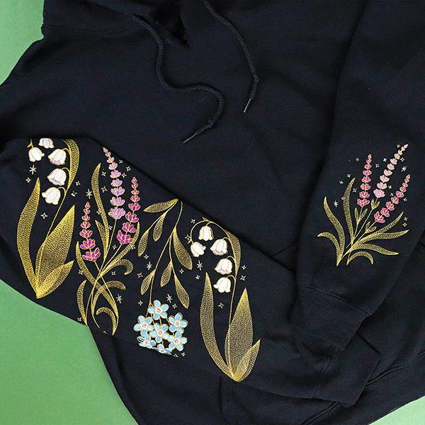 Gilded Floral Stems Design Pack - Image 2