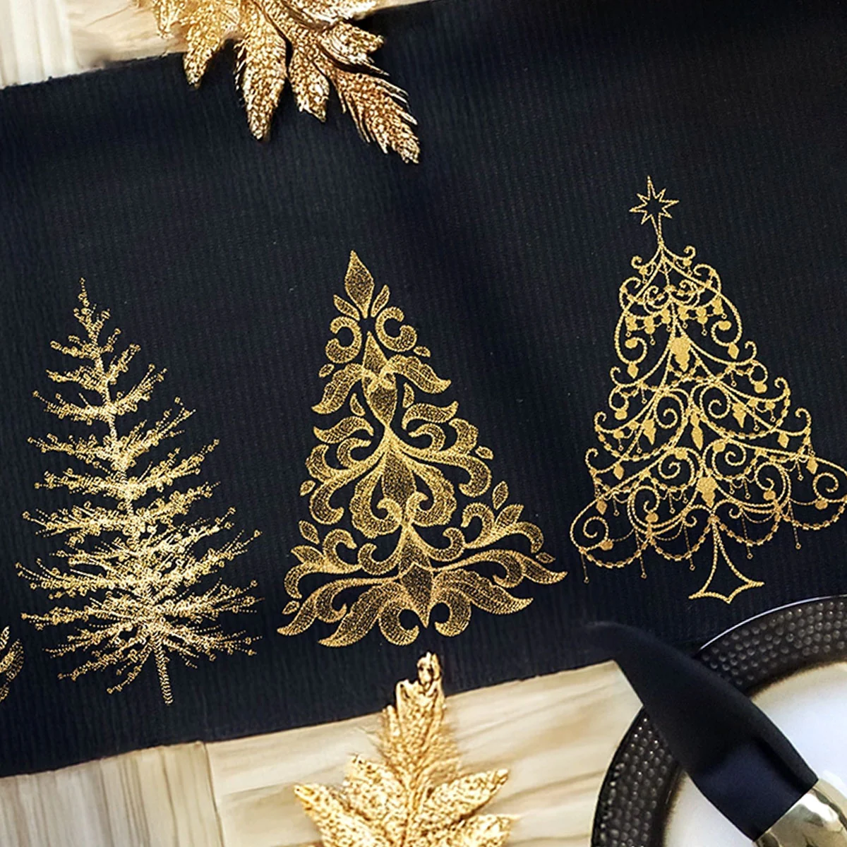 Gilded Flourish Christmas Tree - Image 3