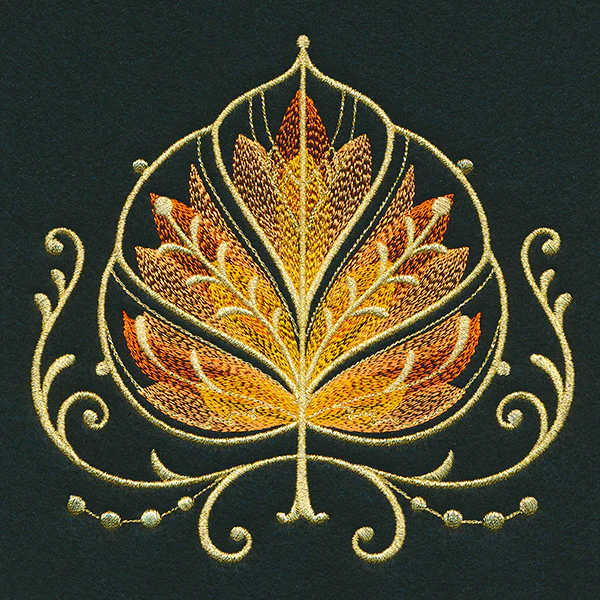 Gilded Mirage Aspen Leaf - Image 3