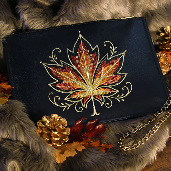 Gilded Mirage Maple Leaf - Image 2