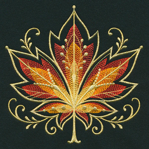 Gilded Mirage Maple Leaf - Image 3