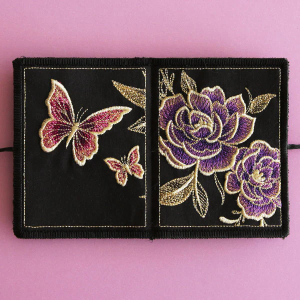 Glimmering Garden Needle Book (In-the-Hoop) - Image 11