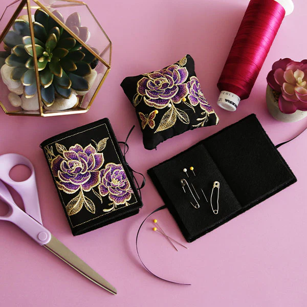 Glimmering Garden Needle Book (In-the-Hoop) - Image 14