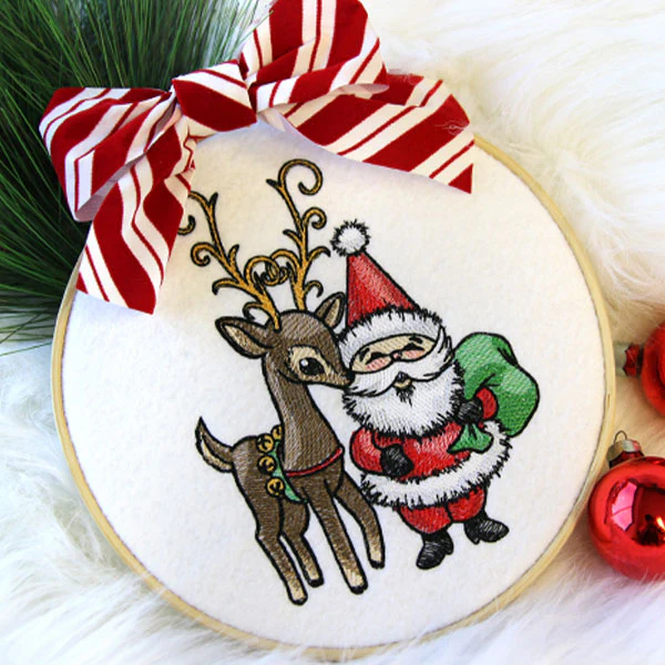 Gnome Santa with Reindeer - Image 10