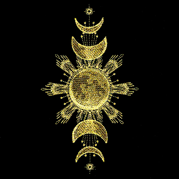 Golden Moon Phases - Image 7